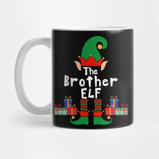 Funny Family Matching Christmas Brother Elf Mug